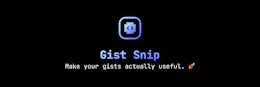 Make your gists actually useful