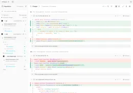 Three repositories and a linked worktree, reviewed together