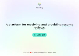 A platform for receiving and providing resume reviews