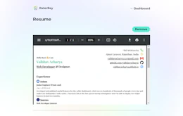 RaterBay.com, frame 4